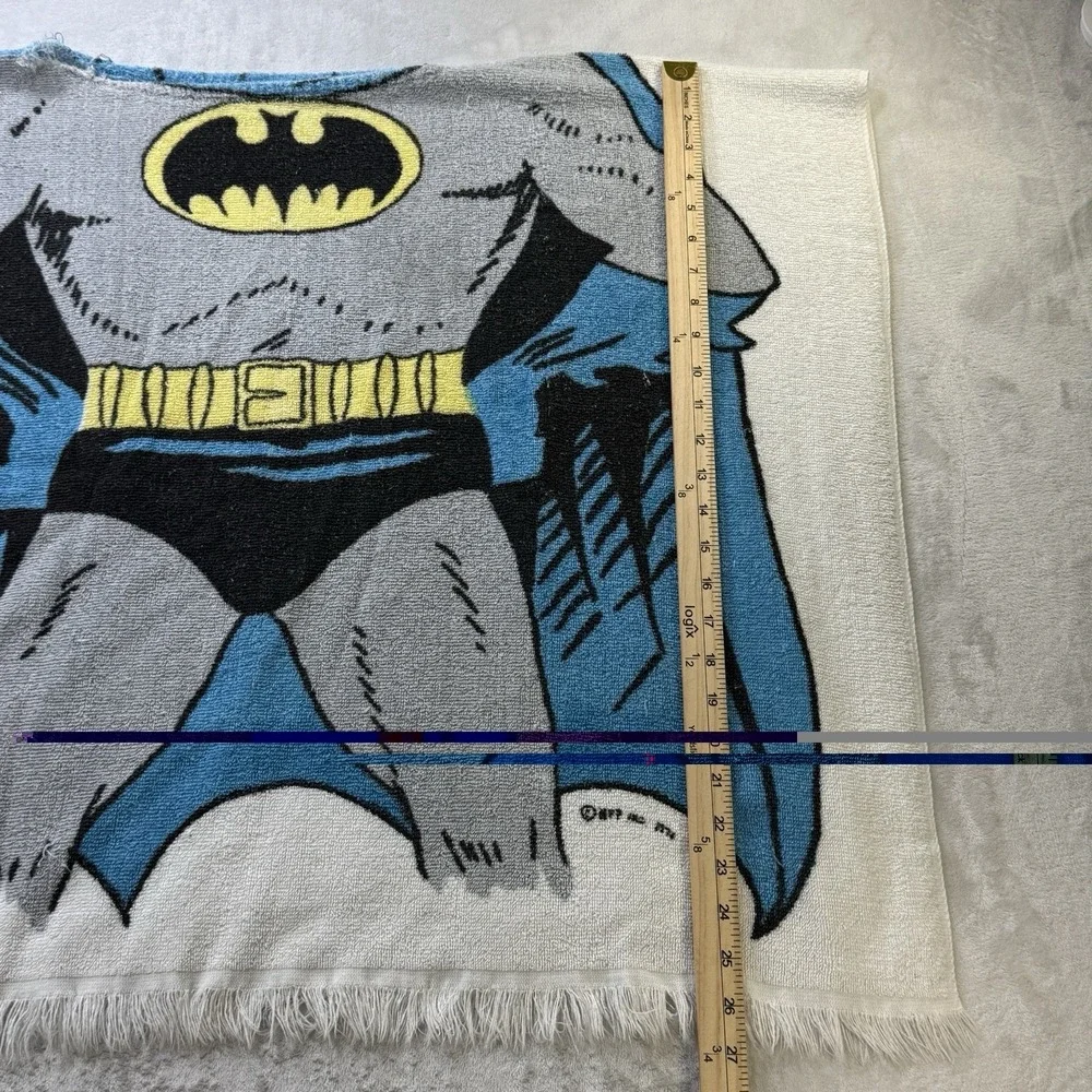 Vintage 1975 Batman Poncho Beach Towel NPP 31x52 Made in USA